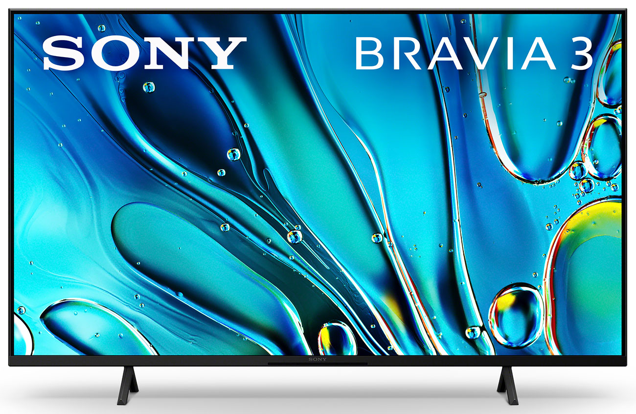 Front View of Sony Bravia 3 4K TV