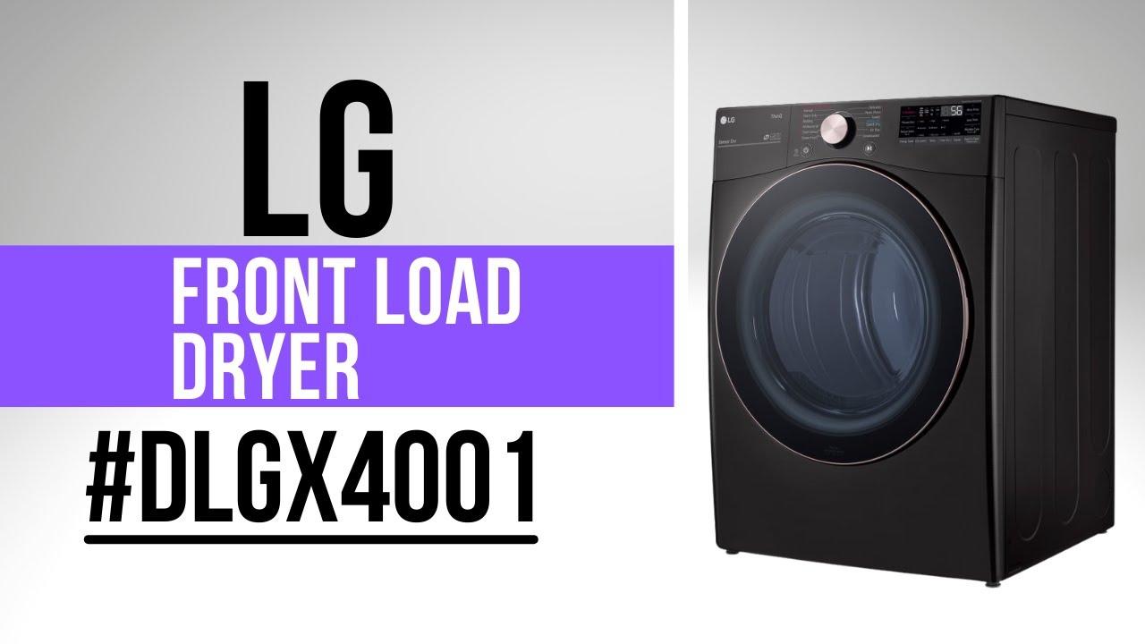 Watch LG Dryer DLGX4001/DLEX4000 Series
