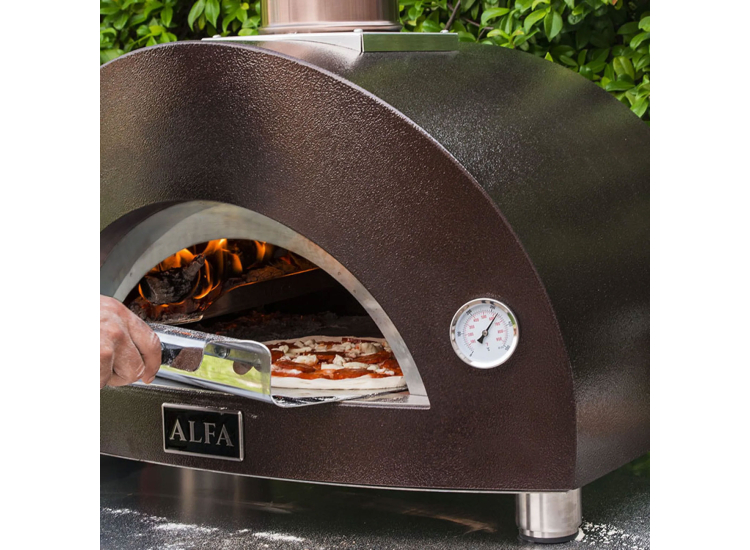 Alfa Moderno 1 Pizza Wood-Fired Pizza Oven In Copper - FXMD-S-LRAM