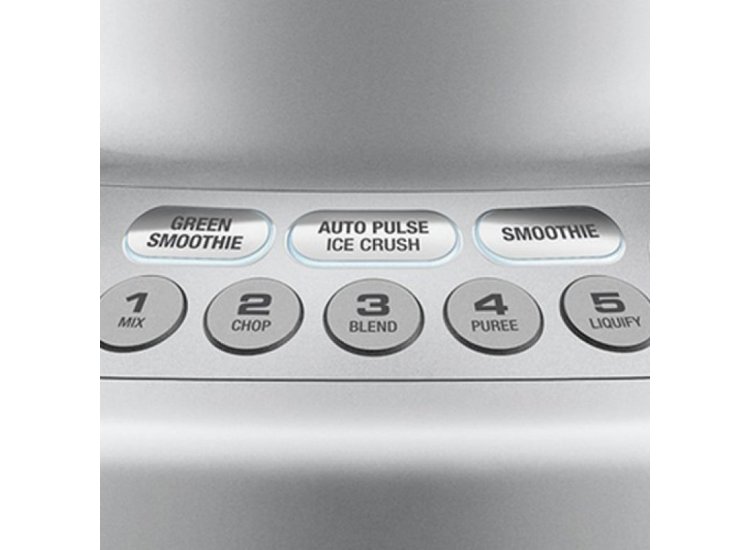 Breville blender control panel diagram