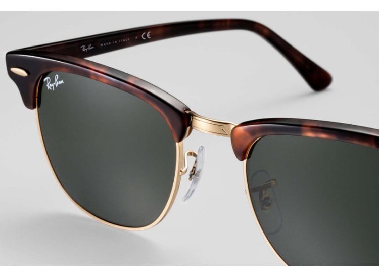 Lens Rayban Clubmaster 49 Ray-Ban Clubmaster Classic Sunglasses