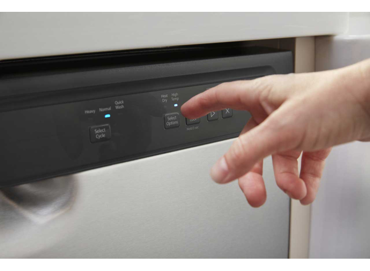 Amana Dishwasher with Midnight Interior 24-Inch Wide in Stainless Steel - ADFS2524RS