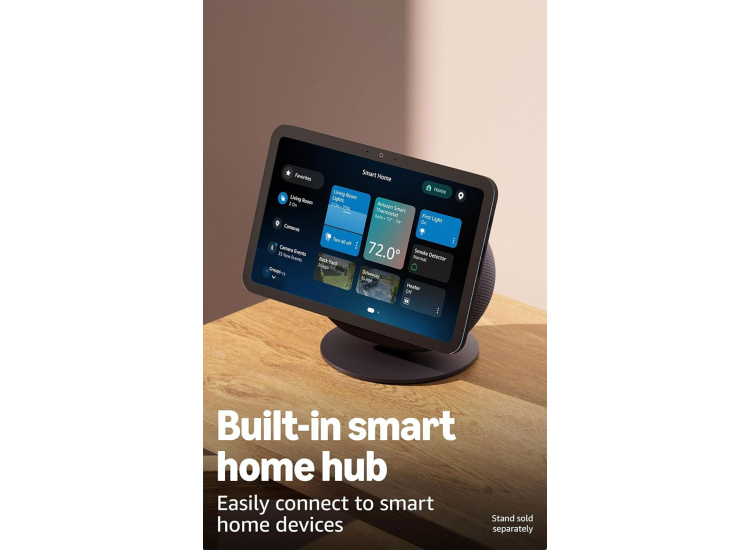 Amazon Echo Show 8 Vibrant HD 8.7-Inch Smart Display With Spatial Audio In Graphite - B0DC8ZMR1P