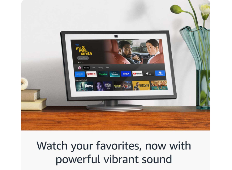 Amazon Echo Show 15 Smart Display with Alexa and Fire TV Built-in (2024) - B0C5DPSW5Y