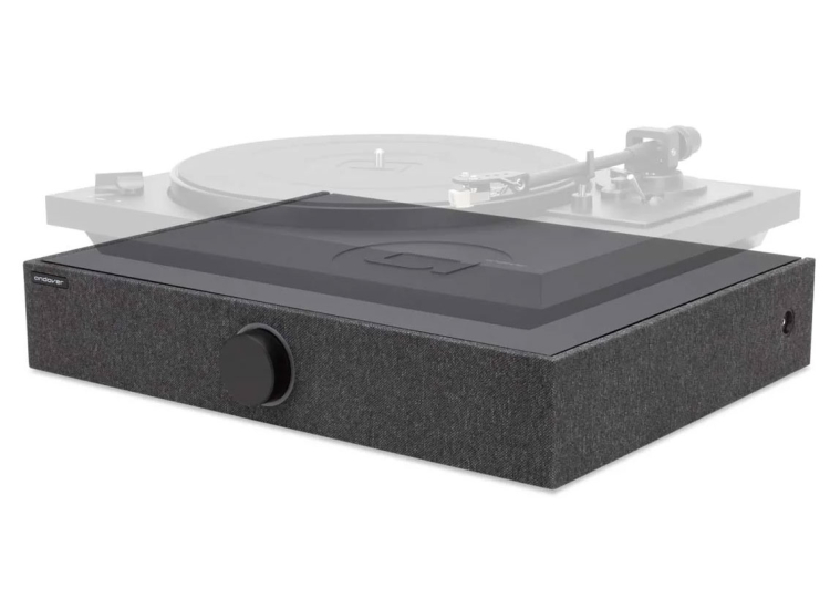 Andover SpinBase 2 Powered Turntable Speaker in Black - AAMD4SB2BK01NA