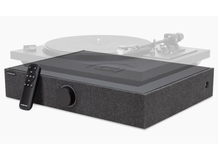 Andover SpinBase 2 Powered Turntable Speaker in Black - AAMD4SB2BK01NA