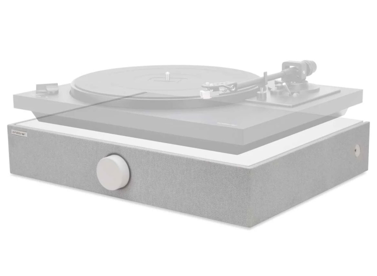 Andover SpinBase 2 Powered Turntable Speaker in White - AAMD4SB2WH01NA