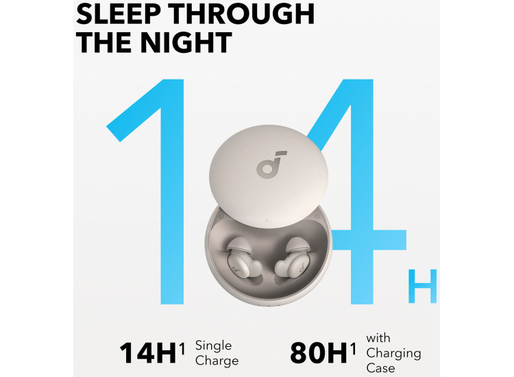 Soundcore by Anker Sleep A20 Wireless Earbuds in Off White - A6611Z21