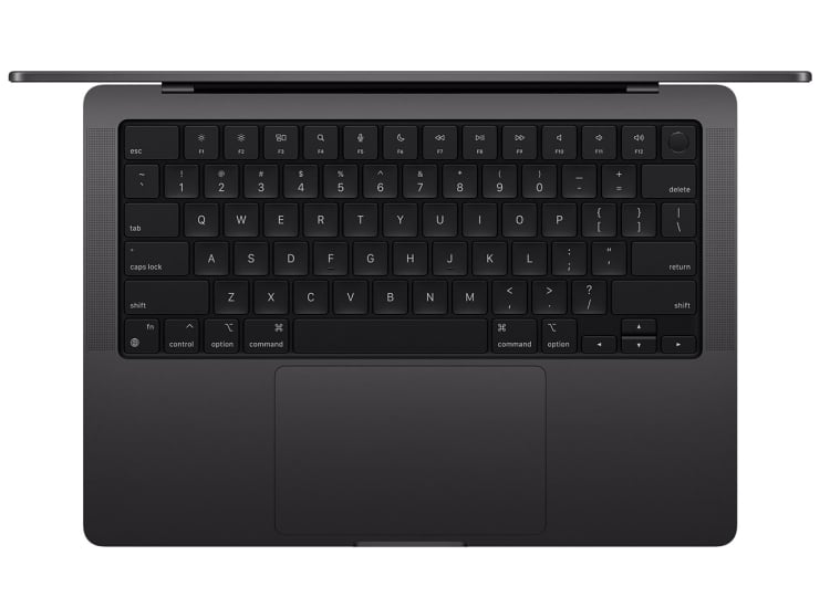 Apple MacBook Pro Laptop 14.2-inch Apple M4 Pro Chip 12-Core 24GB Unified RAM 512GB SSD, 16-Core GPU in Space Black (Late 2024) - MX2H3LL/A
