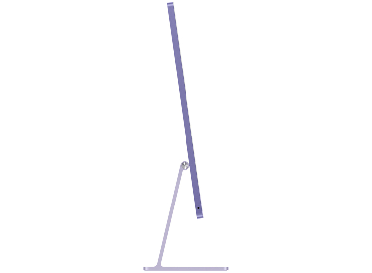 Apple 24-Inch iMac M4 10-Core 16GB RAM 256GB SSD, 10-Core GPU Retina 4.5K Desktop Computer in Purple (Late 2024) - MWV63LL/A