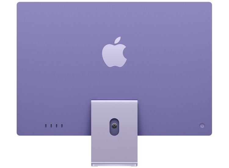 Apple 24-Inch iMac M4 Desktop Computer Purple (Late 2024) - MWV63LL/A
