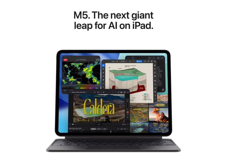 Apple iPad Pro M5 13-Inch 512GB Wi-Fi in Silver - MDYM4LL/A