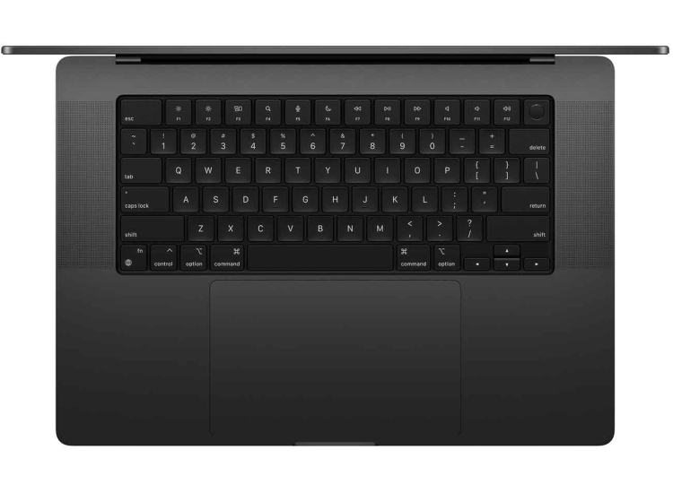 Apple MacBook Pro 16.2-Inch Laptop Apple M4 Pro Chip 14-Core 24GB Unified RAM 512GB SSD, 20-Core GPU in Space Black (Late 2024) - MX2X3LL/A