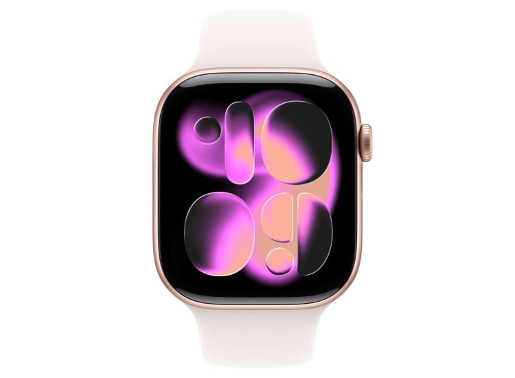 Apple Watch Series 11 GPS 46mm Rose Gold MEV64LW/A Abt