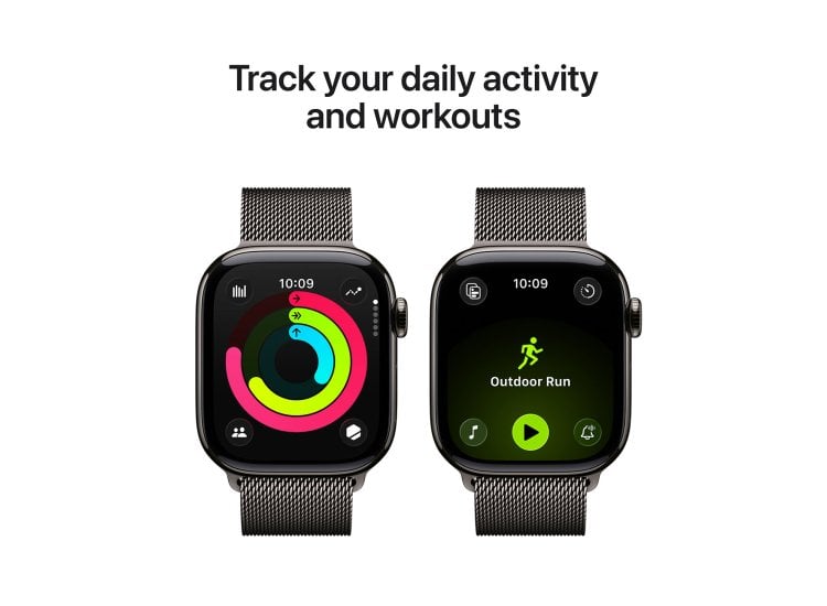 Apple Watch Series 11 GPS Cellular 42mm Slate Titanium MF8T4LW/A