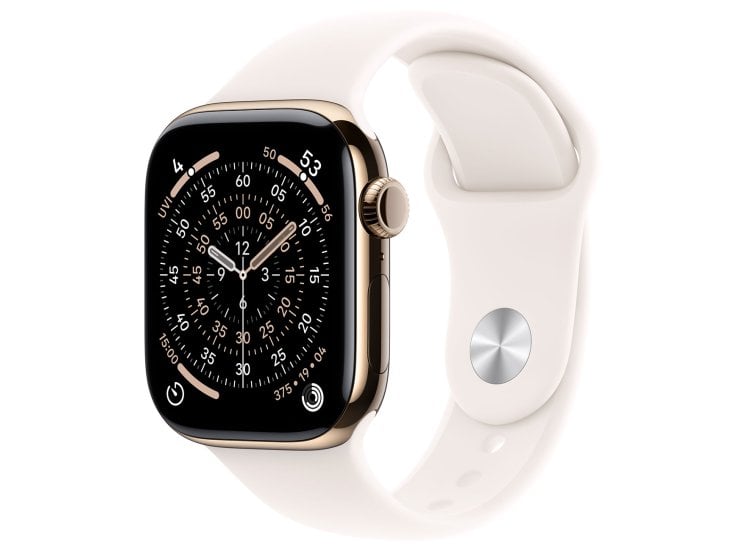 Apple Watch Series 11 GPS Cellular 42mm Gold Titanium MF8X4LW/A