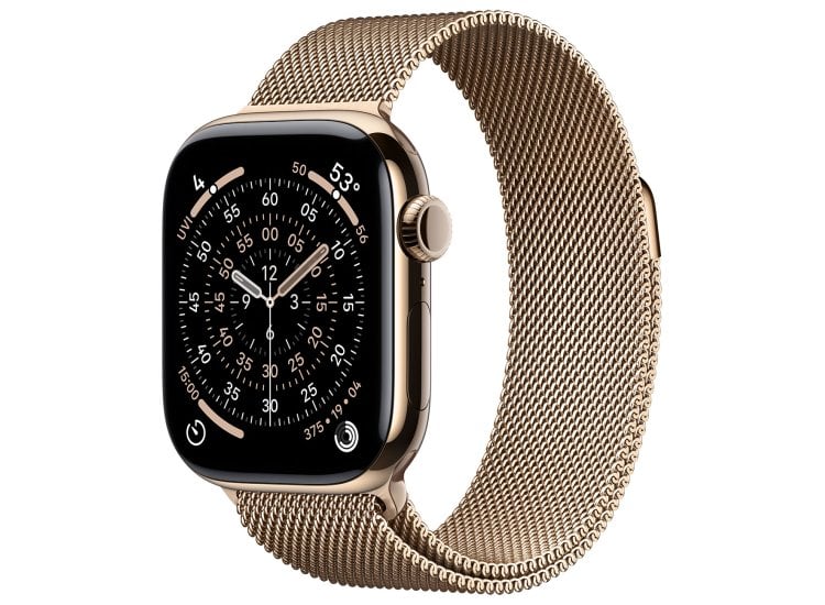 Apple Watch Series 11 GPS Cellular 42mm Gold Titanium MF8Y4LW/A