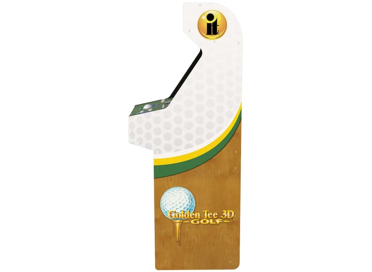 Arcade1Up Golden Tee 3D 35th Anniversary Deluxe Arcade Machine - 195570020524