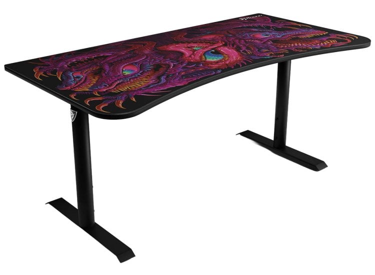 Arozzi Arena Gaming Desk in Crawling Chaos ARENA-NA-BK-CHAOS