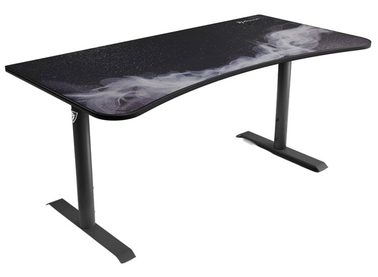 Arozzi Arena Gaming Desk in Gunmetal Galaxy ARENA-NA-GUNM