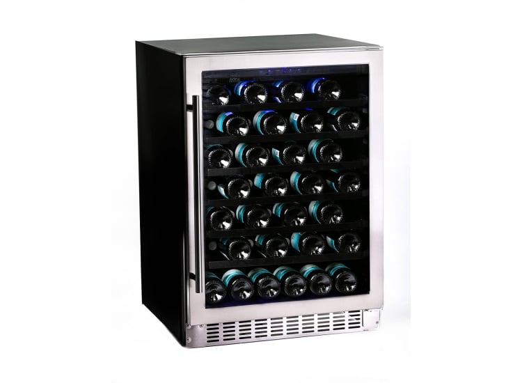 Azure 5.6 Cu. Ft. Wine Center 24-Inch Wide in Glass Door with Stainless Frame - A224WC-S