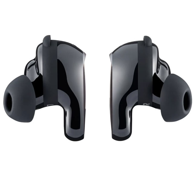 Side View of Bose Wireless Noise Cancelling Earbuds