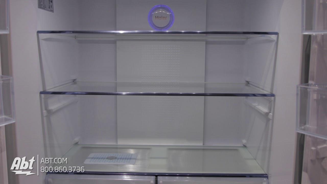 Haier Counter Depth Refrigerator HRQ16N3BGS Abt
