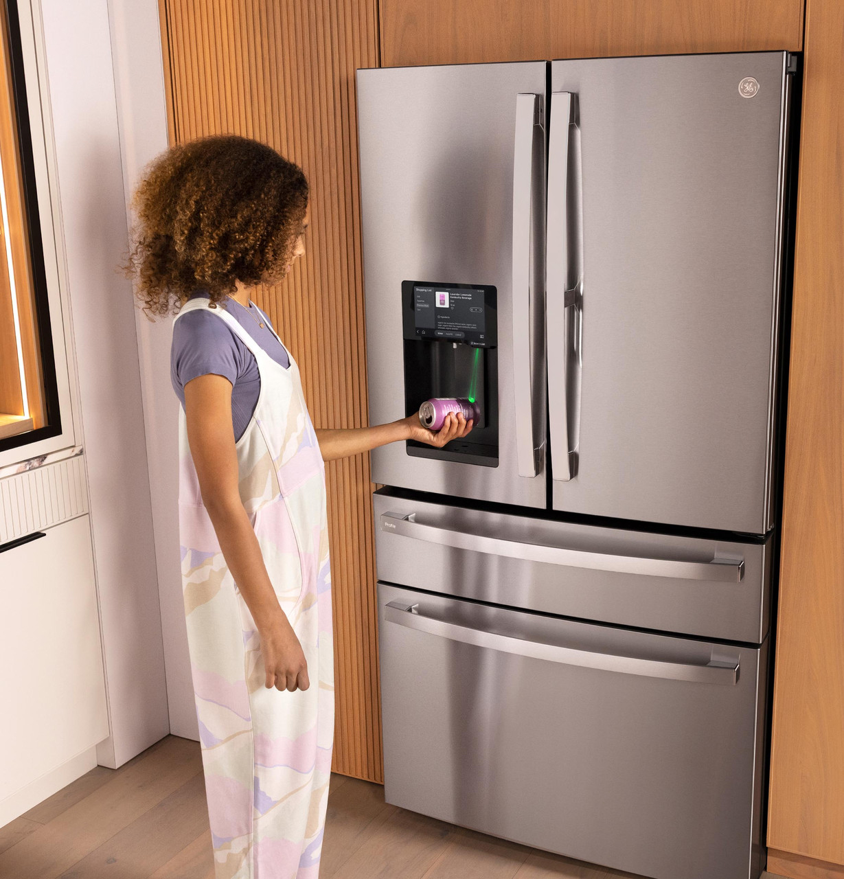 scan view of GE Profile Refrigerator