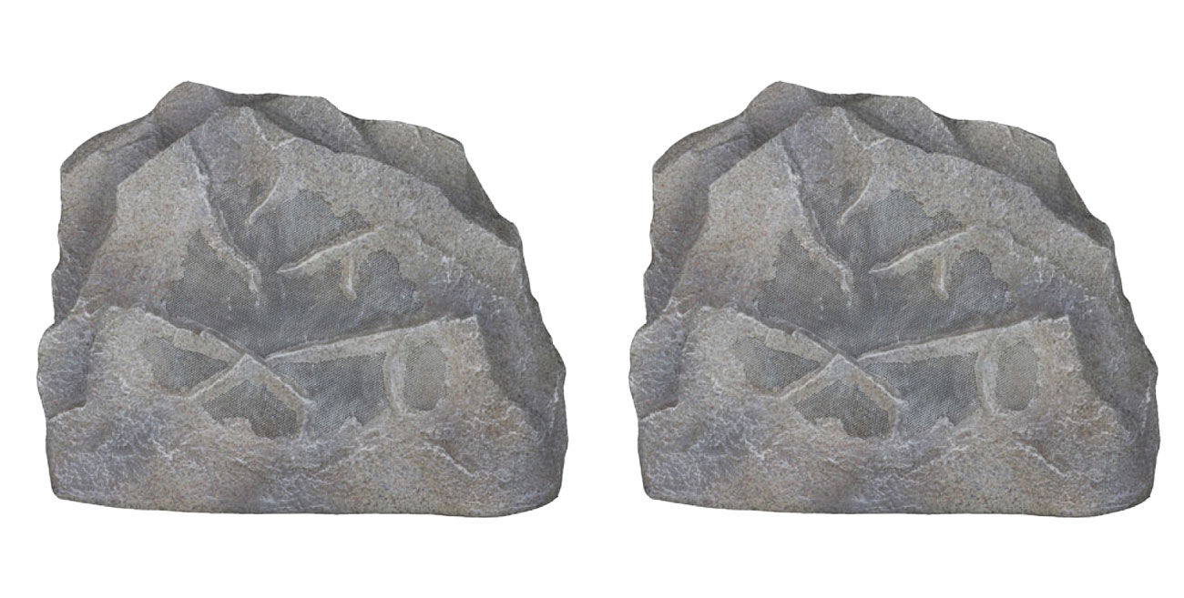 Front View of Sonance Rock Speakers