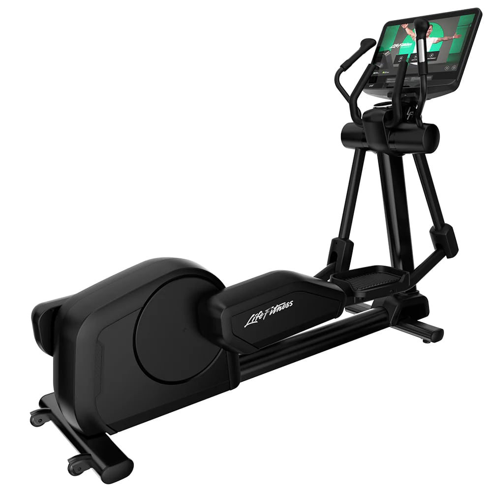 Rear Angled view of Elliptical Machine