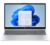 HP OmniBook 3 15.6-Inch Copilot+ PC Laptop AMD Ryzen AI 5 340 16GB RAM 1TB SSD in Glacier Silver