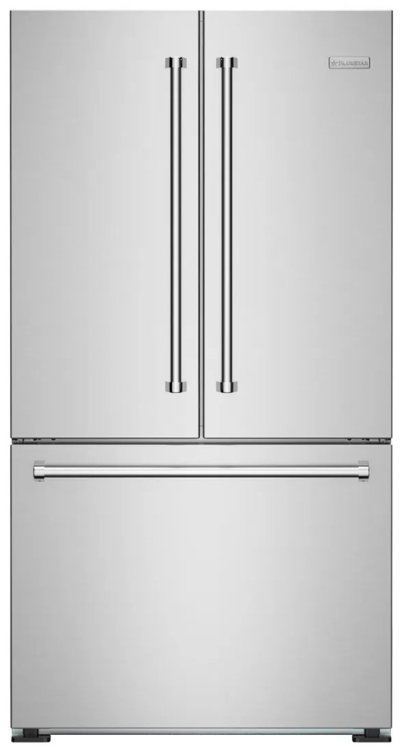 Large image of BlueStar Stainless French Door Refrigerator & Gas Range Package