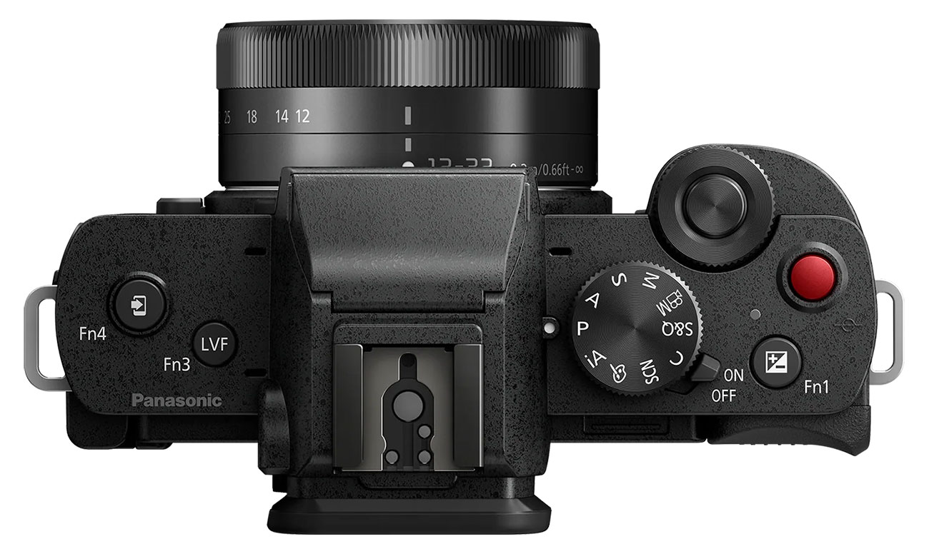 Top View of Panasonic Mirrorless Camera