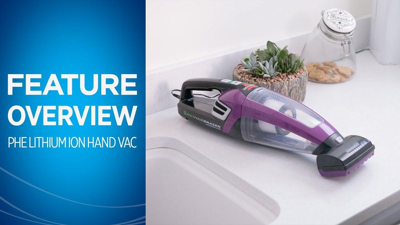 Watch How to Use the Pet Hair Eraser Lithium Ion Cordless Pet Hand Vacuum