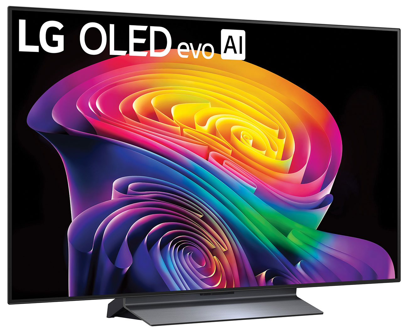 Front Angled View of LG OLED