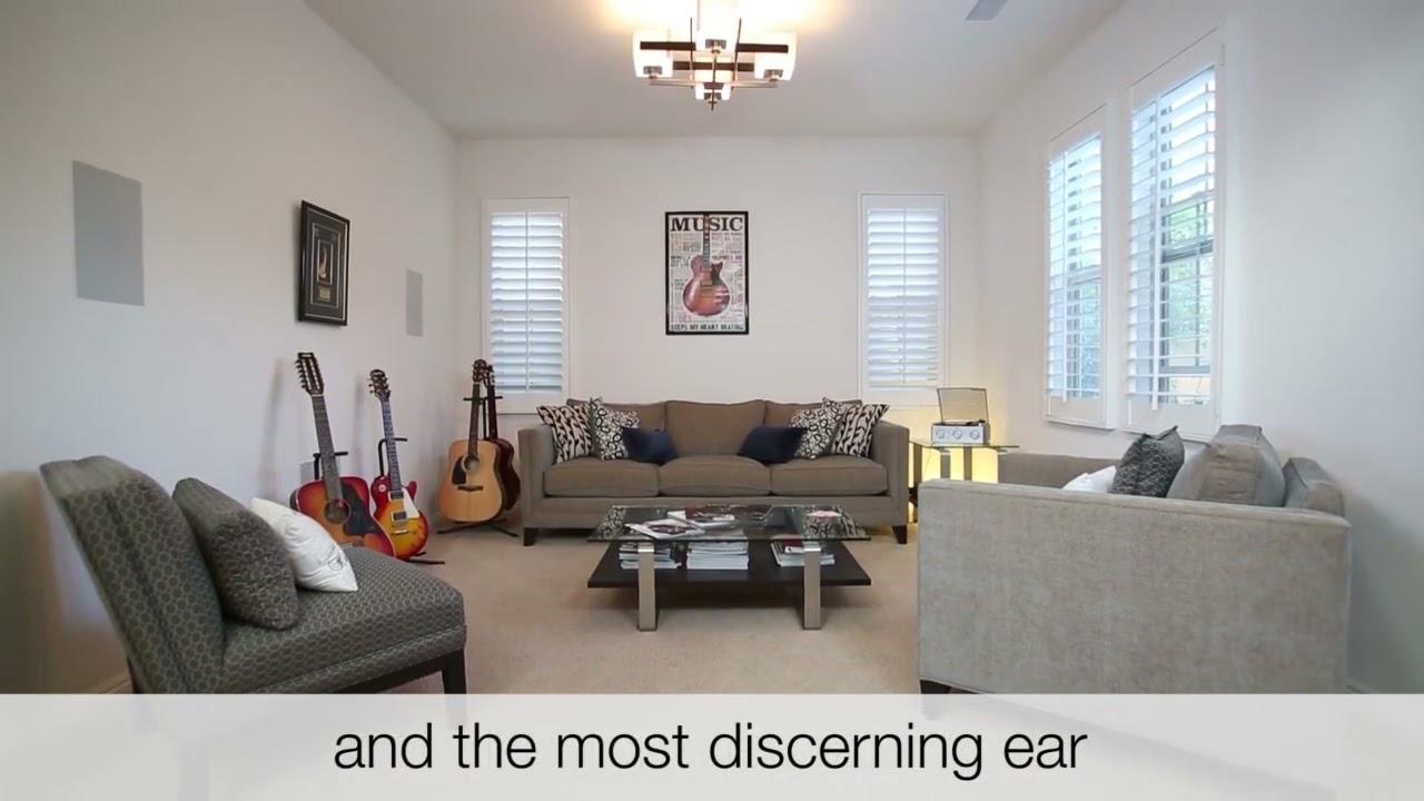 Sonance In Wall &amp; In Ceiling Speakers Video