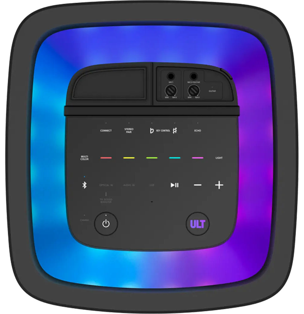 Top View of Sony  Bluetooth Portable Speaker