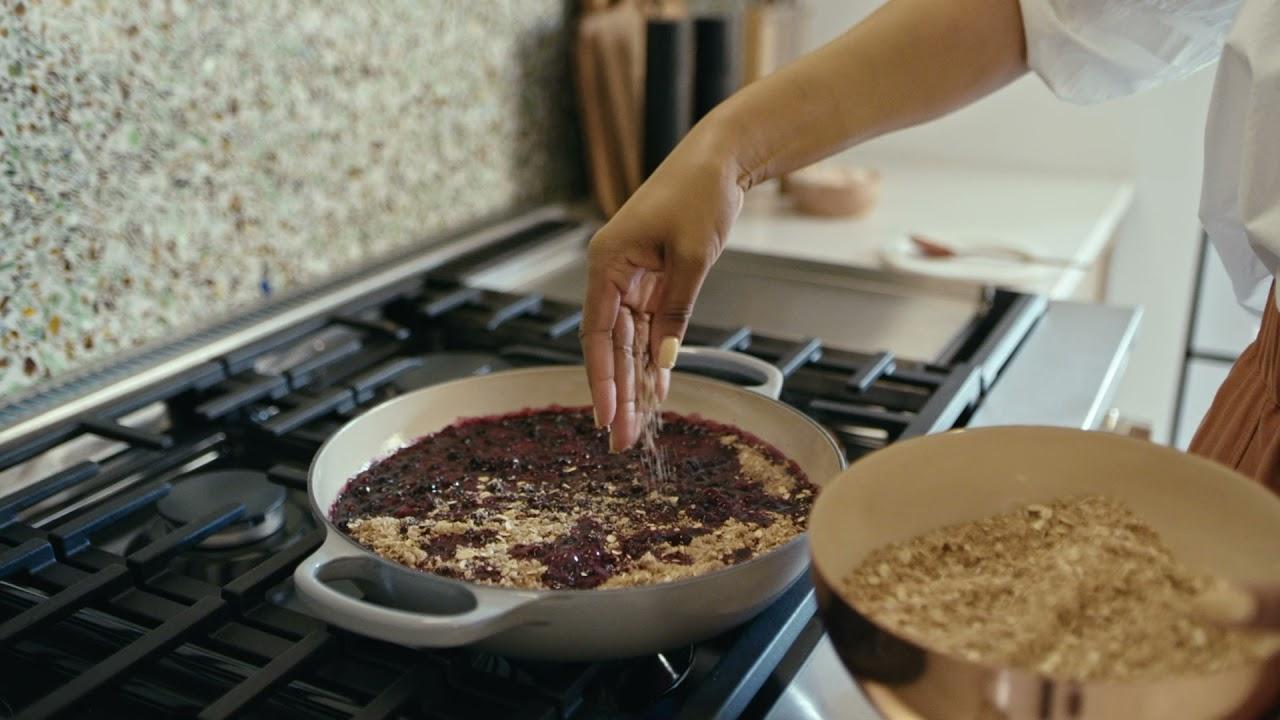 Watch Cafe Commercial Style Range with Versatile Cooktop