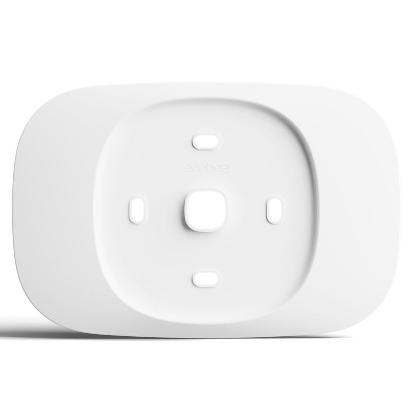 Front View of ecobee Thermostat Mounting Plate 