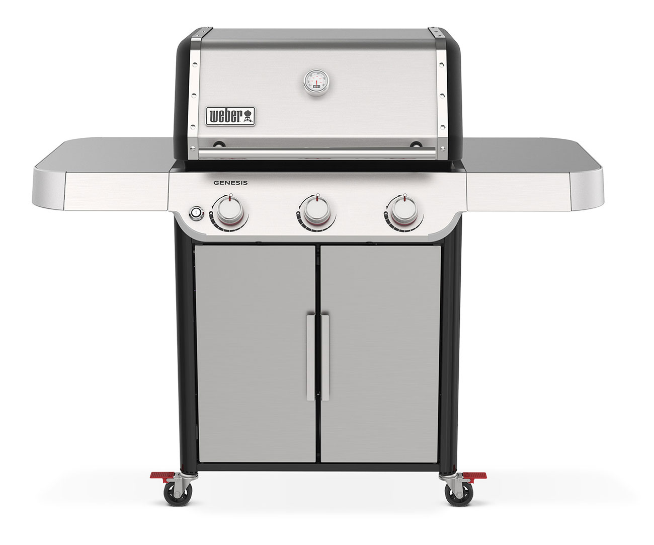 Weber Grill Genesis S-315 Liquid Propane Gas In Stainless Steel - 1500568