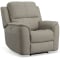 Flexsteel Henry Fabric Power Recliner With Power Headrest & Lumbar
