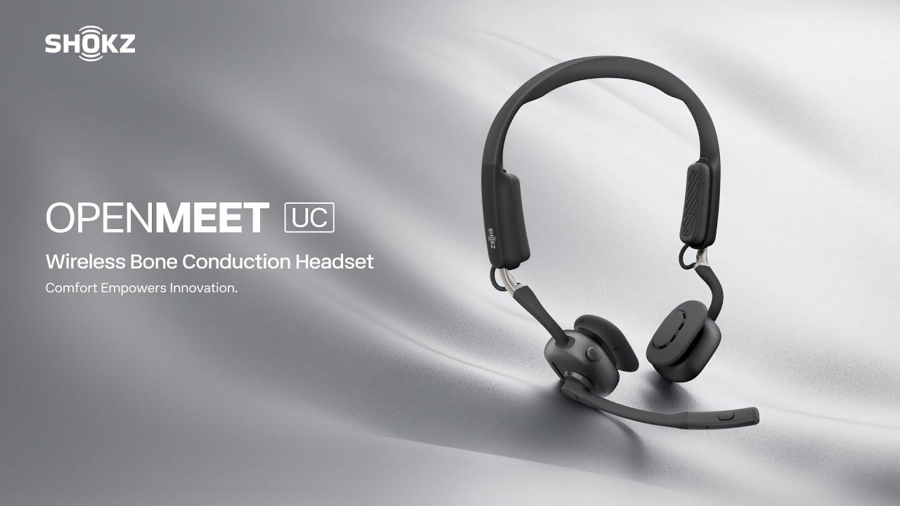 Watch Introducing Shokz OpenMeet. Comfort Empowers Innovation.