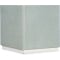 Hooker Furniture Living Room Melange Atlantis End Table in Creamy White | Pale Gray Blue