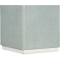 Hooker Furniture Living Room Melange Atlantis End Table in Creamy White | Pale Gray Blue