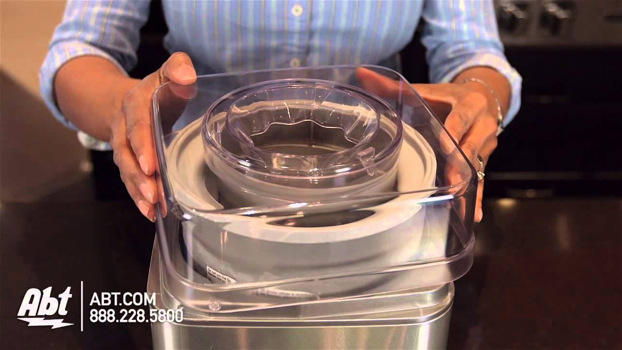 Watch Cuisinart Frozen Yogurt and Ice Cream Maker ICE-30BC - Overview