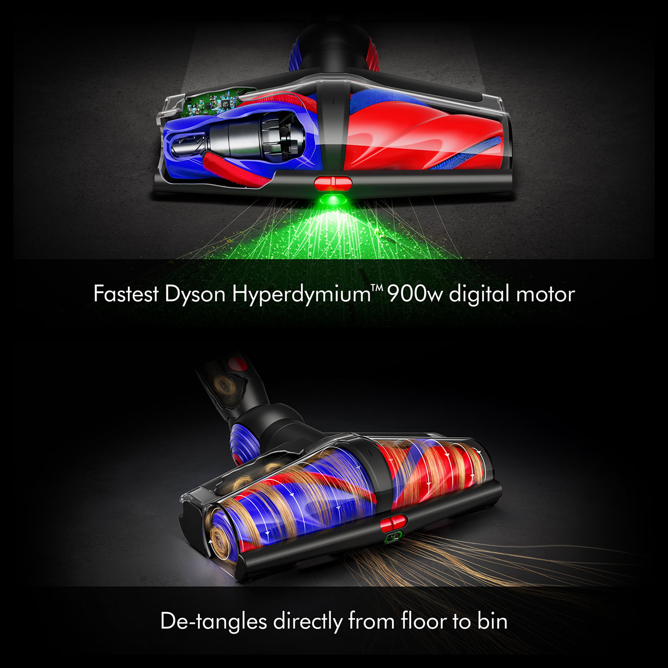 Motor View of Vacuum