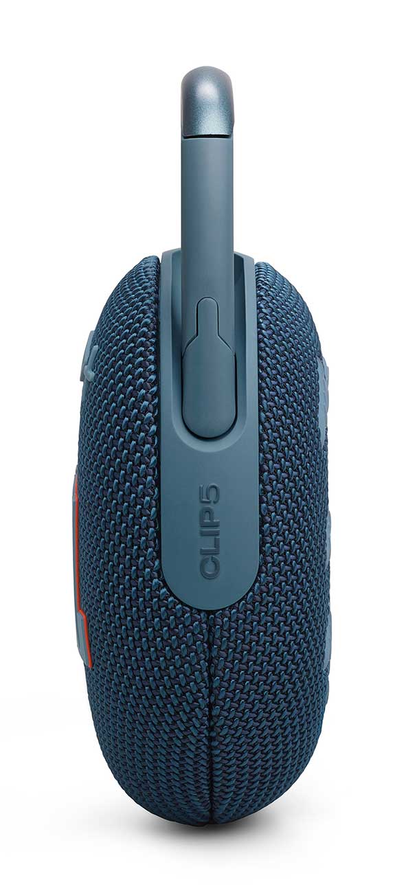 Right Side view Portable Clip 5 Speaker
