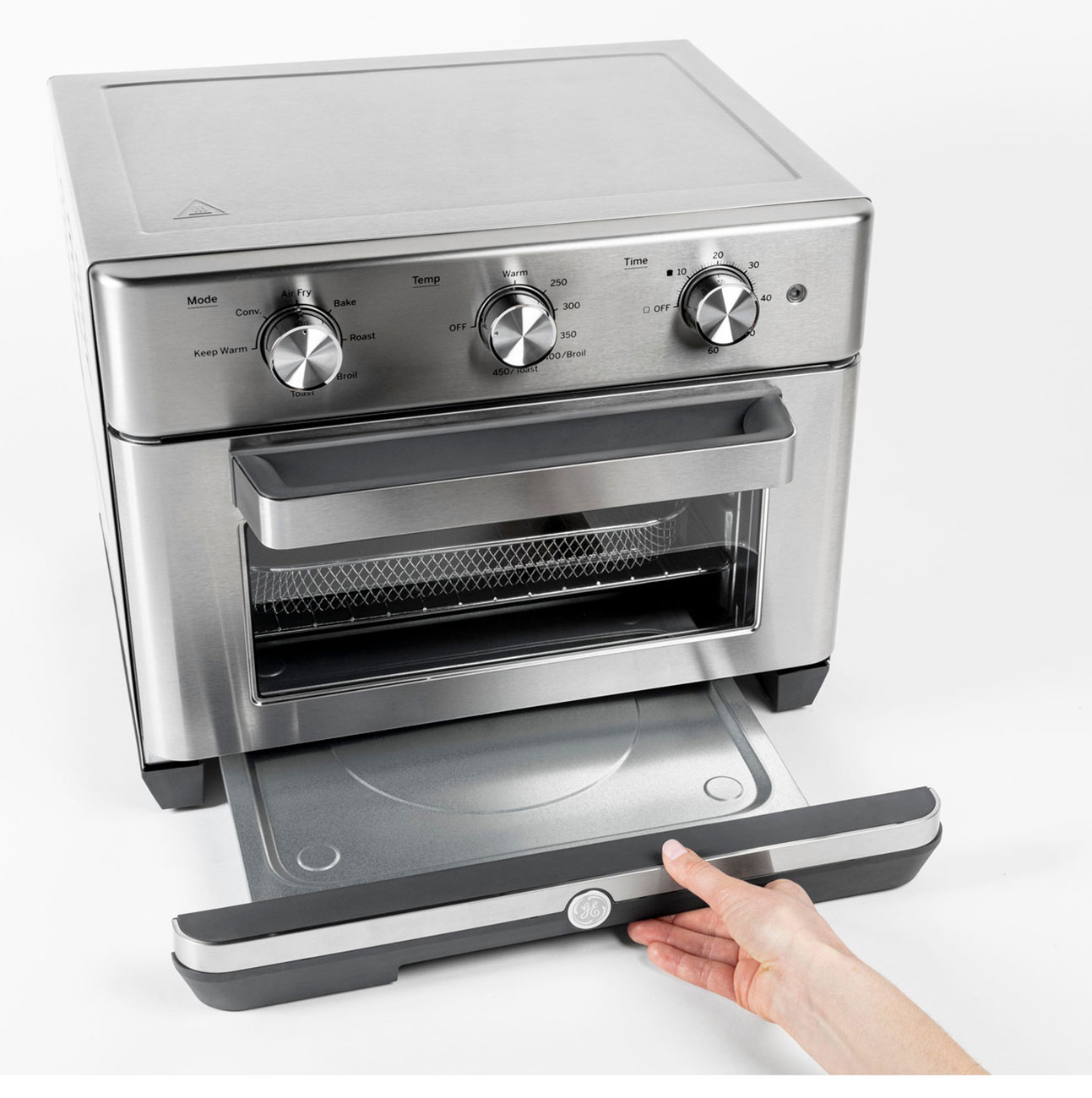 Air Fry 7-in-1 Toaster Oven Crumb Tray Detail