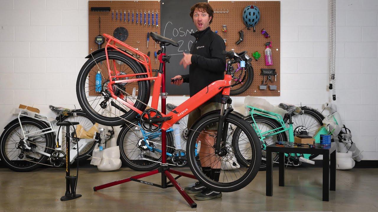 Watch How To Assemble Magnum Cosmo 2.0 E-Bike | Magnum Bikes