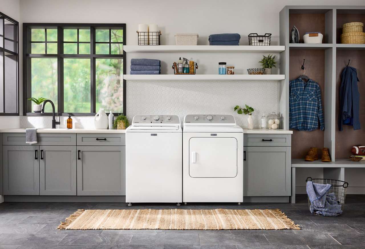 Lifestyle View of Maytag Washer